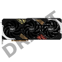 Видеокарта Palit RTX4070Ti GAMINGPRO NVIDIA GeForce RTX 4070TI PCI-E 4.0 12288Mb 192 GDDR6X 2310/21000 HDMIx1 DPx3 HDCP Ret