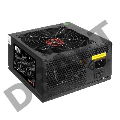 Блок питания 600W Exegate 600PPE, ATX, SC, black, APFC, 12cm, 24p+(4+4)p, PCI-E, 5*SATA, 3*IDE, FDD + кабель 220V с защитой от выдергивания
