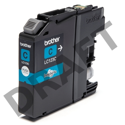 Картридж струйный Brother LC565XLC голубой для Brother MFC-J2510 (1200стр.)