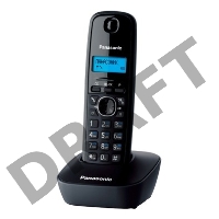 Телефон Panasonic KX-TG1611RUH (серый) {АОН, Caller ID,12 мелодий звонка,подсветка дисплея,поиск трубки}