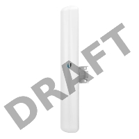 Точка доступа [LAP-120-EU] Ubiquiti Lite AP ac 5 ГГц, 1x GLAN, 25 дБм, 120°, MIMO 2х2, 16 дБи, 7 Вт, airMAX ac