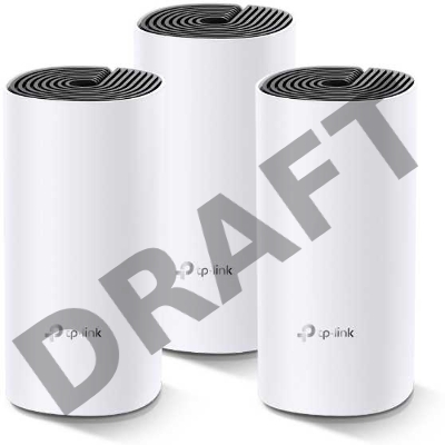Бесшовный Mesh роутер TP-Link Deco M4 (DECO M4(3-PACK)) AC1200 10/100/1000BASE-TX (упак.:3шт)