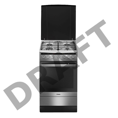 Плита комбинированная Hansa FCMX59120 серебристый