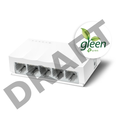 Коммутатор роутер TP-Link LS1005, 5 портов Ethernet 100 Мбит/с