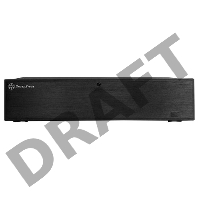 Корпус Slim HTPC Silverstone Milo ML04B <Black, mATX, USB3.0, Audio, без БП>