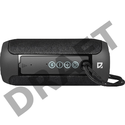 Колонки DEFENDER ENJOY S700 1.0 bluetooth черный,10Вт, BT/FM/TF/USB/AUX