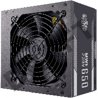 Блок питания Cooler Master MWE White, 650W, ATX, 120mm, 6xSATA, 4xPCI-E(6+2), APFC, 80+ White MPE-6501-ACABW-EU