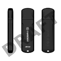 Флеш Диск Transcend 16Gb Jetflash 750 TS16GJF750K USB3.0 черный