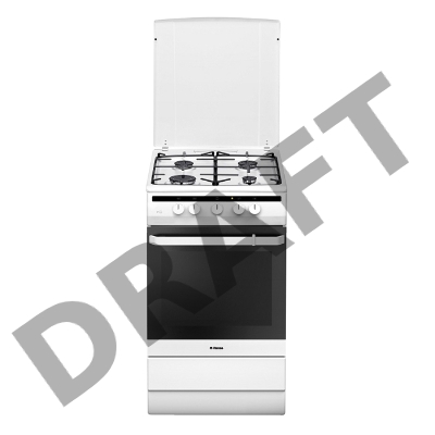 Плита Комбинированная Hansa FCMW53010 белый