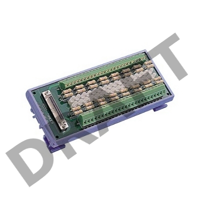 Клеммный адаптер ADAM-3951-BE    с разъемом SCSI-II-50, светодиодные индикаторы, монтаж на DIN рейку Advantech