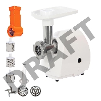 Мясорубка Аксион М 25.03 1500Вт белый