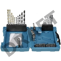 Наборы Makita D-36980 Набор 34шт,держ-ль магн,отв. насадки,сверла д\дер,мет,бет,зенкер,чем 