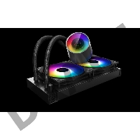 Комплект водяного охлаждения DEEPCOOL CASTLE 240 RGB V2 LGA20XX/LGA1366/LGA115X/TR4/AM4/AM3/+/AM2/+/FM2/+/FM1 (6шт/кор,TDP 250W, ARGB Lighting, Anti-Leak edition, PWM, DUAL FAN) RET