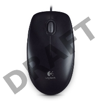 Мышь 910-003357 Logitech Mouse B100 Black USB