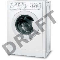 Стиральная машина INDESIT IWSC 6105 (CIS) / 85x60x45, загрузка фронтальная, 6кг, до 1000 об/мин при отжиме