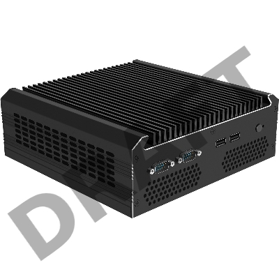 Неттоп Rombica G6 H7G642D PG G6405 (4.1) 4Gb SSD256Gb UHDG 610 noOS GbitEth WiFi BT черный