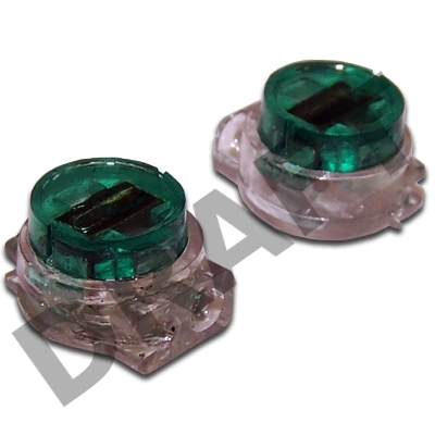 Соединитель проводов 0.4-0.9 мм, изолированный (скотчлок), параллельное подсоединение, гель, 100 шт.