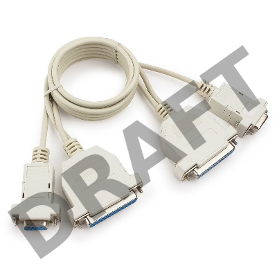 Кабель Нуль-модемный кабель RS-232 9/25pin F - 9/25pin F 1.8м Gembird CC-140-6