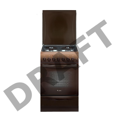 Комбинированная плита Gefest 5102-02 0001 коричневый