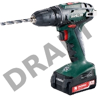 Дрель-шуруповерт безударная Metabo BS 14.4 Li 602206540 { 14,4В Li, 2х2.0Ач Li-Ion,13мм,кейс, вес 1.2 кг }
