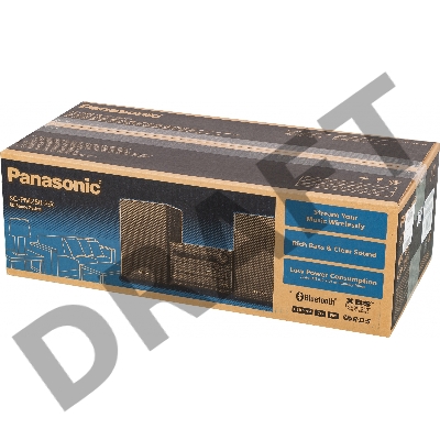 Микросистема Panasonic SC-PM250EG-K черный 20Вт CD CDRW FM USB BT