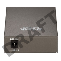 Сетевое оборудование D-Link DMC-F20SC-BXU/A1A WDM медиаконвертер с 1 портом 10/100Base-TX и 1 портом 100Base-FX с разъемом SC (ТХ: 1310 нм; RX: 1550 нм) для одномодового оптического кабеля (до 20 км)