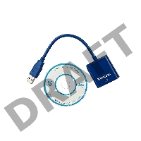 Адаптер USB 3.0 Am to VGA(f) Telecom <TA710>