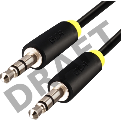 Greenconnect Кабель аудио 2.0m jack 3,5mm/jack 3,5mm черный, желтая окантовка, ультрагибкий, 28 AWG, M/M, Premium GCR-AVC1114-2.0m, экран, стерео Greenconnect Кабель аудио 2.0m jack 3,5mm/jack 3,5mm черный, желтая окантовка, ультрагибкий, 28 AWG, M/M, Pre