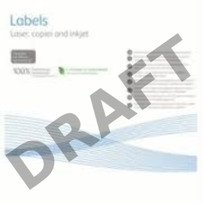 Наклейки Polyester XEROX A4, 50 листов, белые (Durapaper