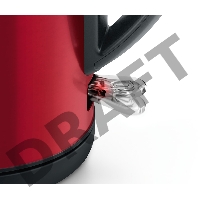 Чайник электрический Bosch TWK3P424 1.7л. 2400Вт красный (корпус: нержавеющая сталь)