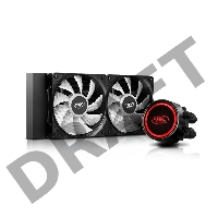 Комплект водяного охлаждения DEEPCOOL GAMMAXX L240 RGB V2 LGA20XX/LGA1366/LGA115X/AM4/AM3/+/AM2/+/FM2/+/FM1 (8шт/кор,TDP 250W, RGB Lighting, Anti-Leak edition, PWM, DUAL FAN) RET