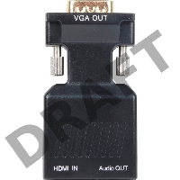 Переходник HDMI(F) --> VGA(M)+audio, Aopen CA336A 1080*60Hz