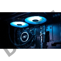Комплект водяного охлаждения DEEPCOOL GAMMAXX L240 RGB V2 LGA20XX/LGA1366/LGA115X/AM4/AM3/+/AM2/+/FM2/+/FM1 (8шт/кор,TDP 250W, RGB Lighting, Anti-Leak edition, PWM, DUAL FAN) RET