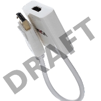 Переходник VCOM CG553 Кабель-переходник DisplayPort(M) => HDMI(F) 0.1m   