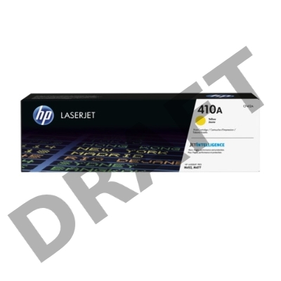 Тонер-картридж HP 410A CF412A желтый для LJ Pro M477fdn/M477fdw/M477fnw/M452dn/M452nw 2300 стр.