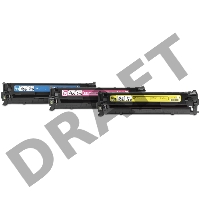 Тонер-картридж набор HP CF370AM № 305A голубой/пурпурный/желтый CLJ M451 (CE411A+CE412A+CE413A)