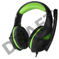 Гарнитура игровая CROWN CMGH-2002 Black&green