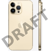 Смартфон Apple A2893 iPhone 14 Pro Max 512Gb 6Gb золотой моноблок 3G 4G 6.7