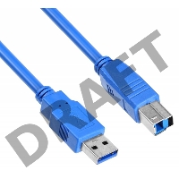 Кабель AM/BM USB3.0 1.8м Buro USB A (m)/USB B (m) USB 3.0