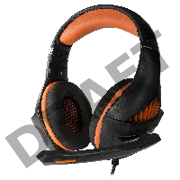 Гарнитура игровая CROWN CMGH-2003 Black&orange