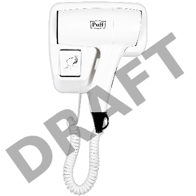 Фен Puff 1201 1200Вт белый
