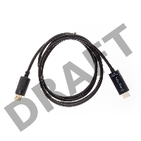 Кабель-переходник DisplayPort M-> HDMI M 4K@30Hz 1.8m Telecom [TA811-1.8M)