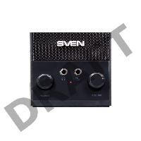 Колонки Sven SPS-604 2.0 черный 4Вт