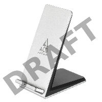 Зарядное устройство (ACD-W102S-F1S) 10Вт, беспроводная Qi, 2-катушки с QC, 5В/2А ~ 9В/1,8А RTL