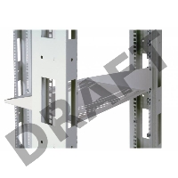 Полка перфорированная консольная 2U ЦМО, глубина 300 мм (МС-30)