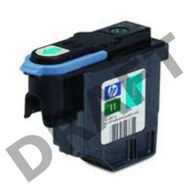 Печатающая головка HP №11 (C4811A), синий для HP DJ 500/800/IJ 1700/2200/2250/2250tn