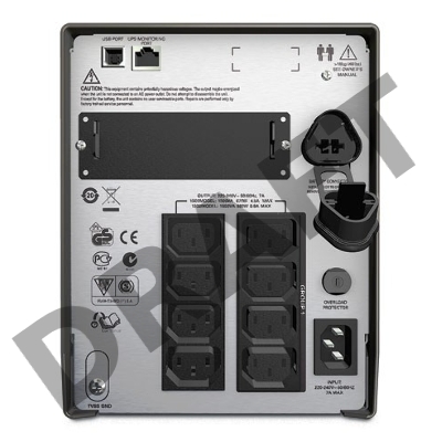 Источник бесперебойного питания APC Smart-UPS SMT1000I 670Вт 1000ВА черный