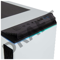Корпус Hiper PW81 белый без БП ATX 3x120mm 2xUSB2.0 2xUSB3.0 audio bott PSU