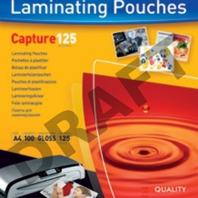 Пленка для ламинирования Fellowes 125мкм A7 (100шт) глянцевая 75x105мм CRC-53069 (FS-53069)