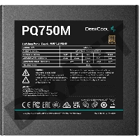 Блок питания Deepcool ATX 750W PQ750M 80+ gold (20+4pin) APFC 140mm fan 4xSATA RTL
